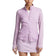 RLX拉尔夫·劳伦（Ralph Lauren）女子凉爽羊毛全拉链夹克 - 浅色淡紫色