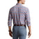 Polo Ralph Lauren Classic Fit Fit Plaid Stretch Twill Golf Shirt - Multi Merah Muda/ Biru