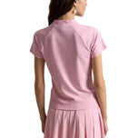 Tee Golf Rusuk Jarum Jarum RLX Ralph Lauren Wanita - Merah Jambu Muda