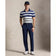 Kemeja Polo Golf RLX Ralph Lauren Y/d Perf Pique - Angkatan Laut Kerajaan Lama