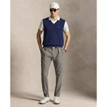 RLX Ralph Lauren Knitted V-Neck Golf Vest - Twilight Navy Heahter