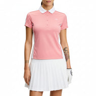 J.Lindeberg Demi Golf pikétröja dam - Flamingo Plume