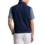 RLX Ralph Lauren Tech Terry Full Zip Golf Vest - Tentera Laut halus