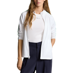 RLX Ralph Lauren Women's Power Stretch Full -Zip Golf Jacket - Keramisk vit