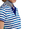 Polo Golf Ralph Lauren Women's Short Sleeve Polo Shirt - Blue Artist Stripe