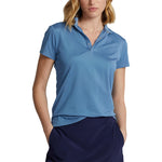 RLX Ralph Lauren Women's Tour Performance Golf Shirt - Hatteras Blue