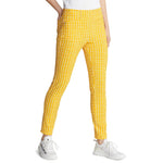 RLX Ralph Lauren Women's Printed Eagle Pants - Yellow Fin Gingham