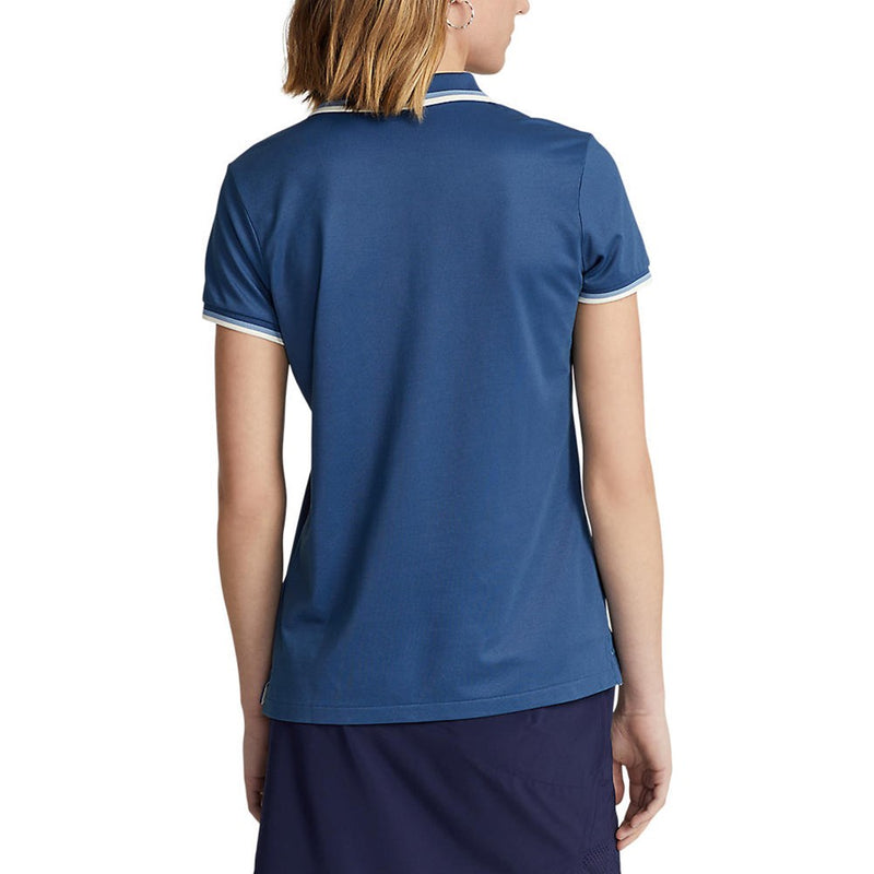 RLX Ralph Lauren Women's Tour Pique Golf Shirt - Indigo Blue