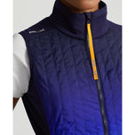 Rlx Ralph Lauren Lauren's Quilted Hybrid Full Zip Vest - Active Ombre