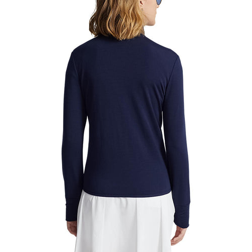 RLX Ralph Lauren Women's Hybrid Performance Full-Zip Jacket - French Navy