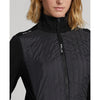 RLX Ralph Lauren Women's Hybrid Performance Full-Zip Jacket - Polo Black