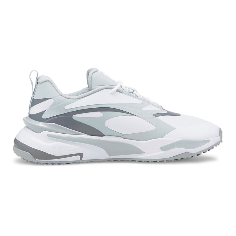 Puma GS-Fast Spikeless Golf Shoes - Puma White/High Rise/Quiet Shade