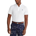 Polo Golf Ralph Lauren Tour Pique Polo Shirt - White