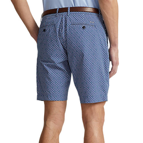 RLX Ralph Lauren Athletic Stretch Printed Golf Shorts - Ball & Tee Royal Navy