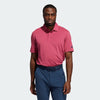 Adidas Ultimate365 Printed Golf Polo - Wild Pink / Crew Navy