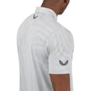 Castore Engineered Knit Golf Polo Shirt - Mist Grey Marl