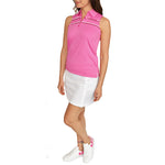 Cross Women's Primus Sleeveless Golf Polo - Heather
