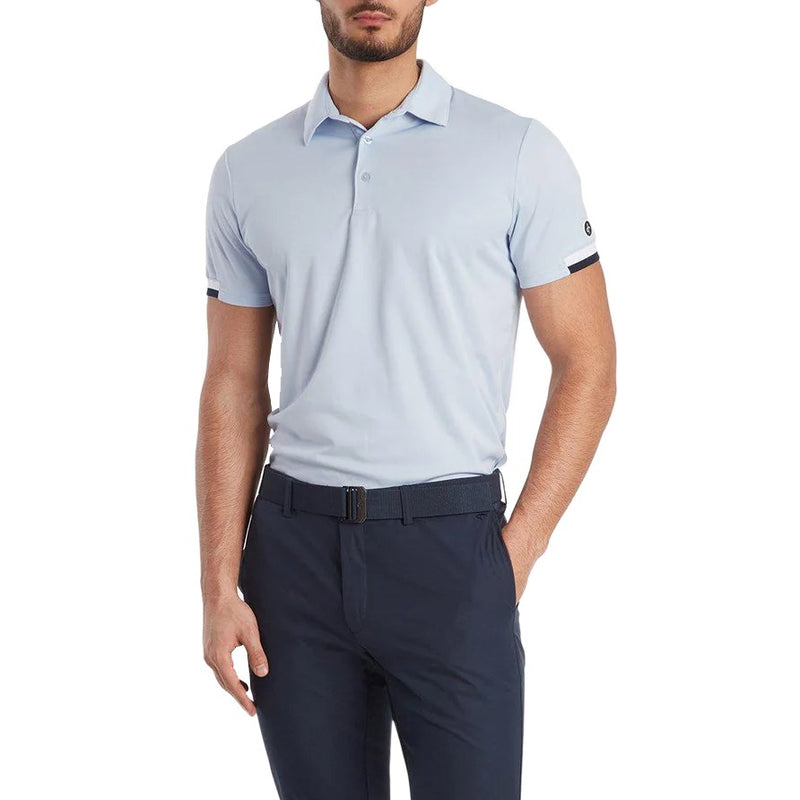 Cross Brassie Golf Polo Shirt - Xenon Blue
