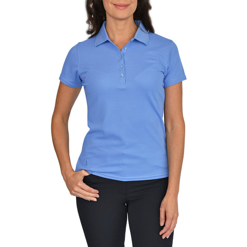 Glenmuir Women's Paloma Golf Shirt - Light Blue