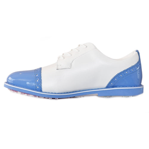 G/Fore Women's Cap Toe Gallivanter Golf Shoes - Snow/Vista
