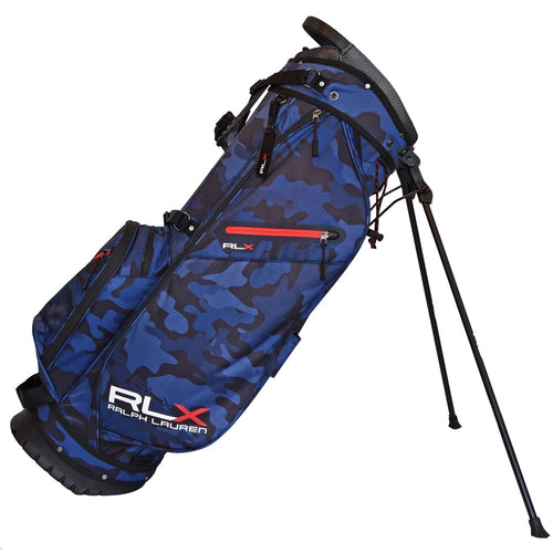 RLX Ralph Lauren Camo Stand Golf Bag - Navy