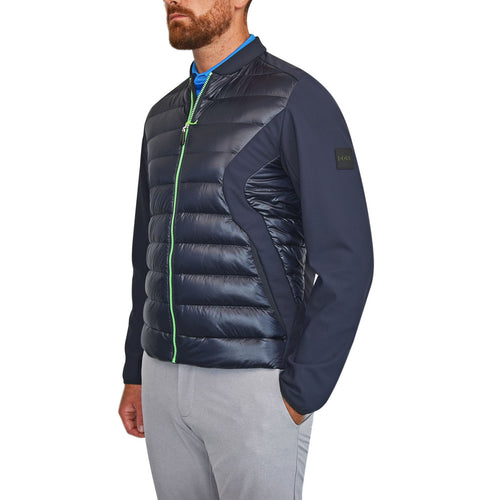BOSS J Wittaker Padded Golf Jacket - Dark Blue