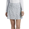 G/Fore Women's Floral Print A-Line Skort - Snow
