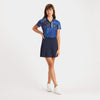 G/Fore Women's Bandana Tech Pique Golf Polo Shirt - Twilight