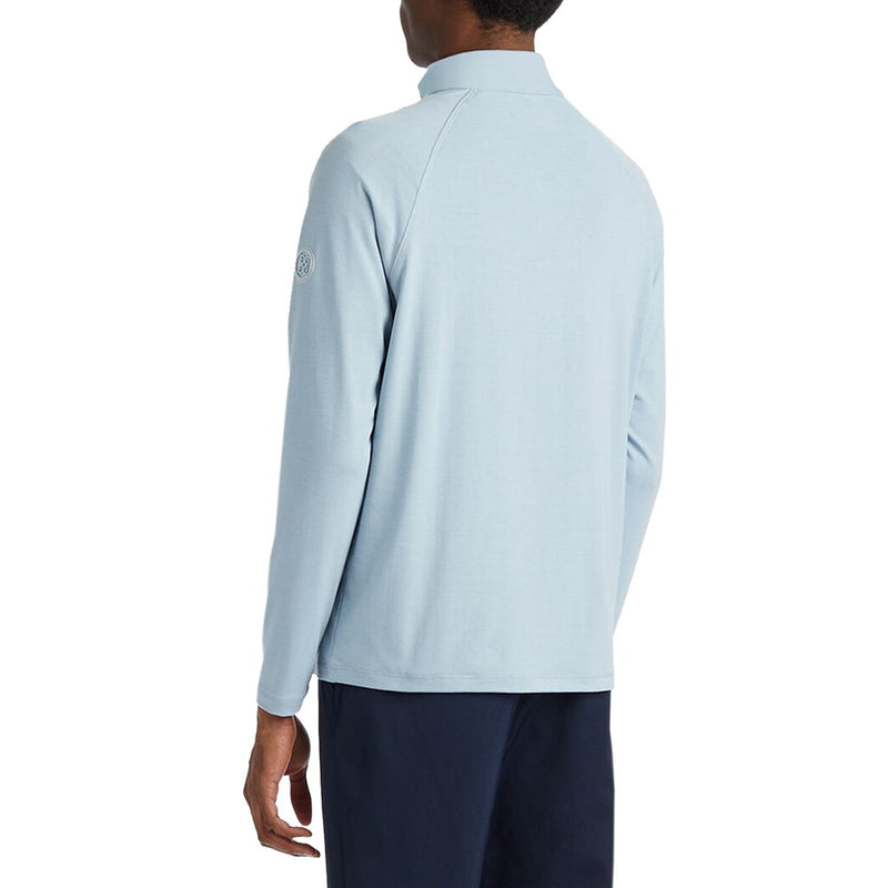 G/Fore Luxe Quarter Zip Golf Mid-Layer - Drizzle
