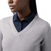 J.Lindeberg Women's Amaya Knitted Golf Sweater - Grey Melange