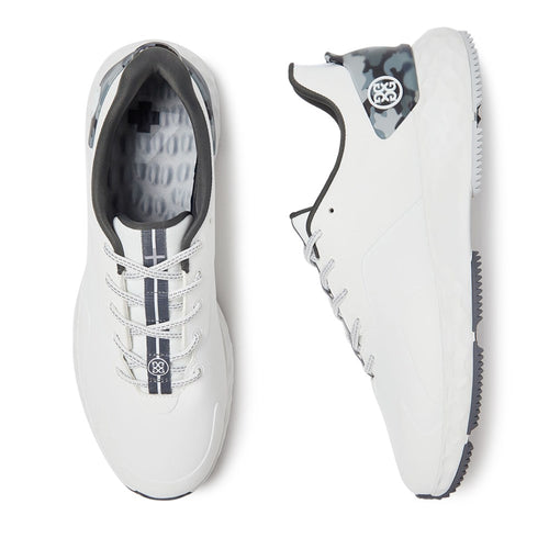 G/Fore MG4+ Camo Accent Golf Shoes - Snow/Charcoal Camo