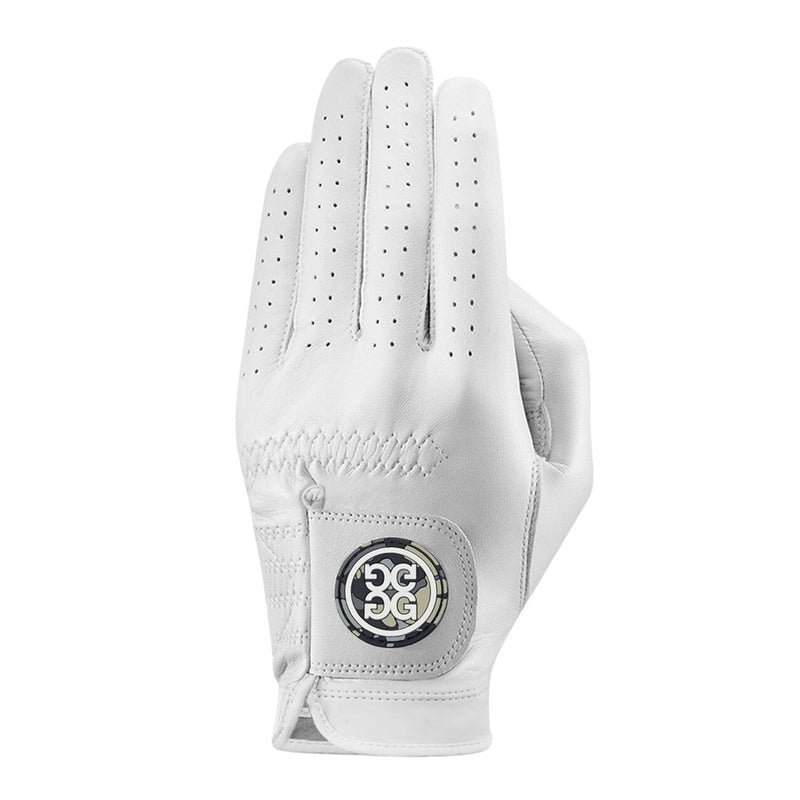 G/Fore Men's Essential Camo Patch Left Golf Glove - Snow/Onyx