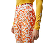 J.Lindeberg Women 's Zena Print Tights -Leo는 일몰을 반영합니다