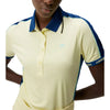 J.Lindeberg Women's Demi Golf Polo Shirt - Wax Yellow