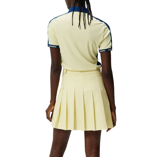 J.Lindeberg Women's Demi Golf Polo Shirt - Wax Yellow