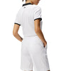 J.Lindeberg Women's Izara Golf Polo Shirt - White
