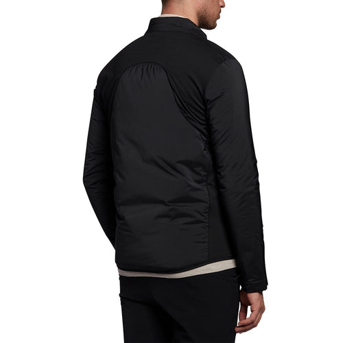 Lyle & Scott Tonal Eagle Golf Primaloft Jacket - Jet Black