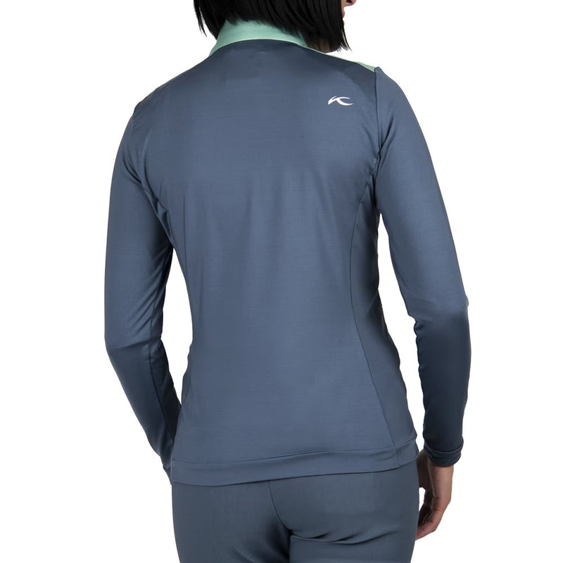KJUS Women's Retention Golf Jacket - Mineral/Steel Blue