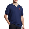 Lyle & Scott Golf Player Knitted Polo - Navy