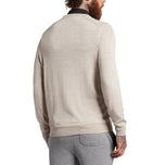 Lyle & Scott Merino V Neck - Debu Hangat Marl