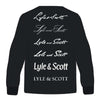 Lyle & Scott Script Henley - Jet Black