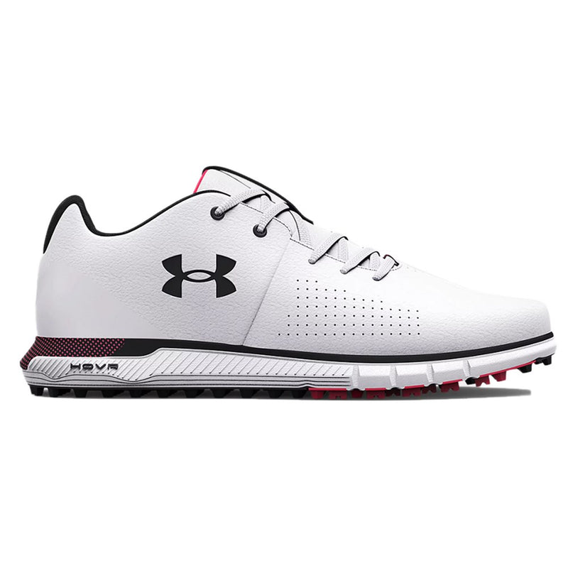 Under Armour HOVR Fade 2 Spikeless Wide Golf Shoes - White