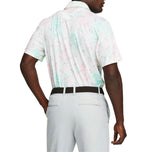 Puma Mattr Tropi -Cool Golf Polo Shirt - Pecahan putih/minty terang