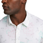 Puma Mattr Tropi -Cool Golf Polo Shirt - Pecahan putih/minty terang