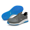 Puma Grip Fusion Pro 3.0 Golf Shoes - Quiet Shade/Puma Silver/Ibiza Blue