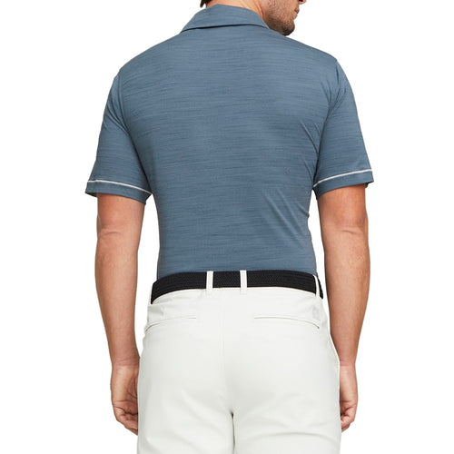 Puma Cloudspun Haystack Golf Polo Shirt - Evening Sky Heather/Quiet Shade