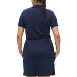 Rohnisch妇女Nicky Polo高尔夫衬衫 - 海军