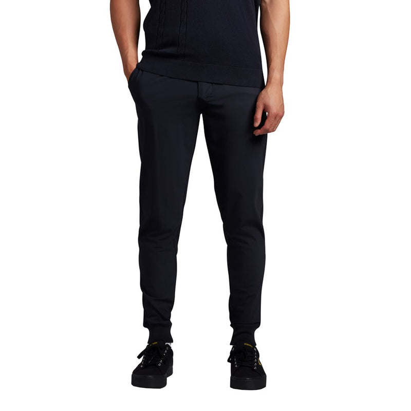 Lyle & Scott Airlight Cuffed Jogger Golf Trousers - Dark Navy