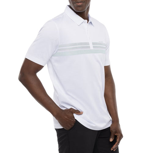 Travis Mathew Surf Slang Golf Polo Shirt - White