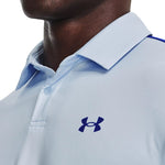 Under Armour T2G Blocked Golf Polo Shirt - Oxford Blue/Bauhaus Blue